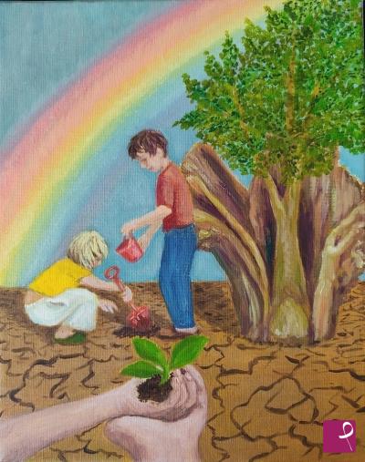 sold painting on PitturiAmo