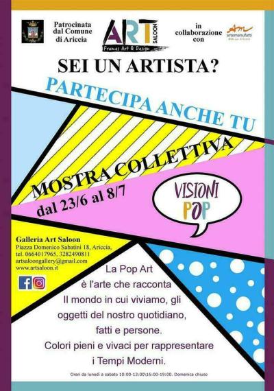 Mostra d'Arte "Visioni POP" - Italia - Lazio - Roma - 151824