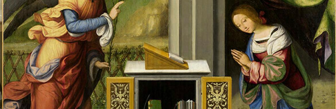 Cortocircuito. Dialogo tra i secoli - Attorno a Tiziano. L’annuncio e la luce verso il contemporaneo. Garofalo, Canova, Fontana, Flavin