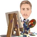 Ruben Red Painter vende quadri online