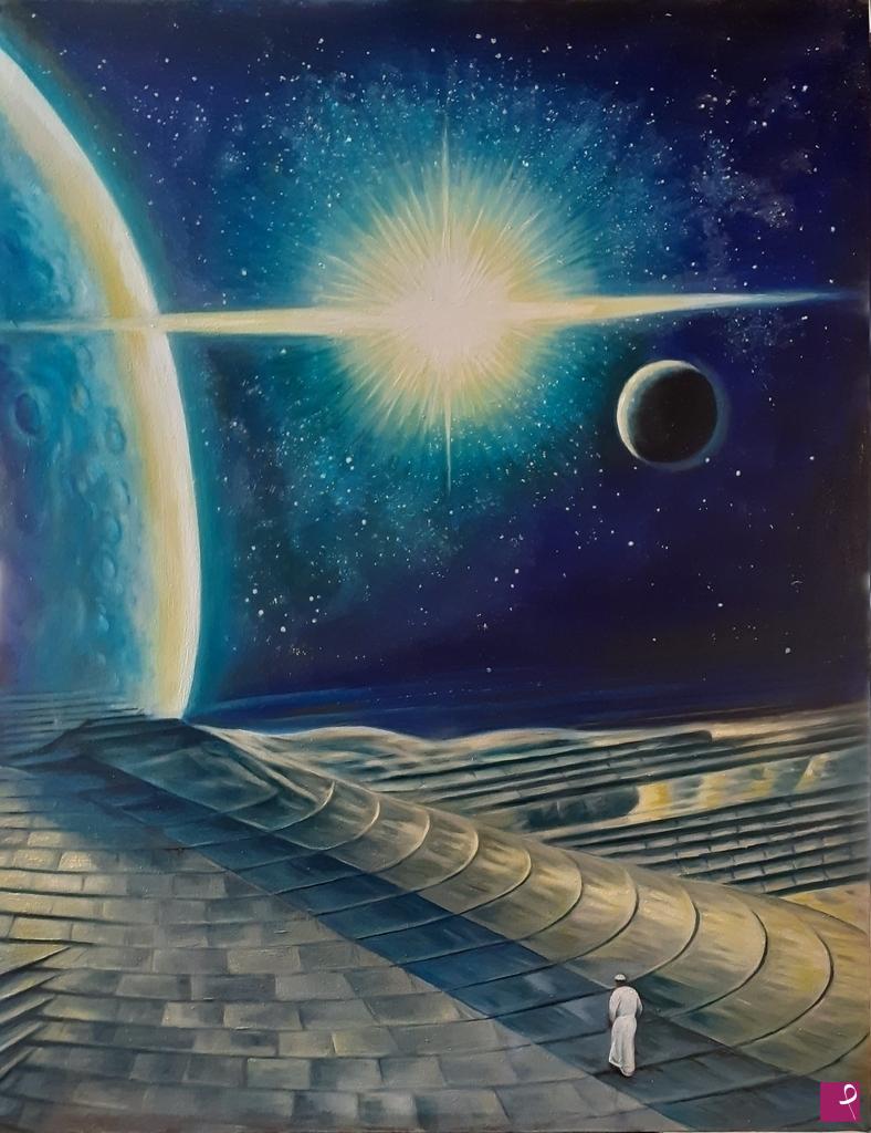 quadri in vendita online - 1493 "MESSAGGIO DI PACE UNIVERSALE"