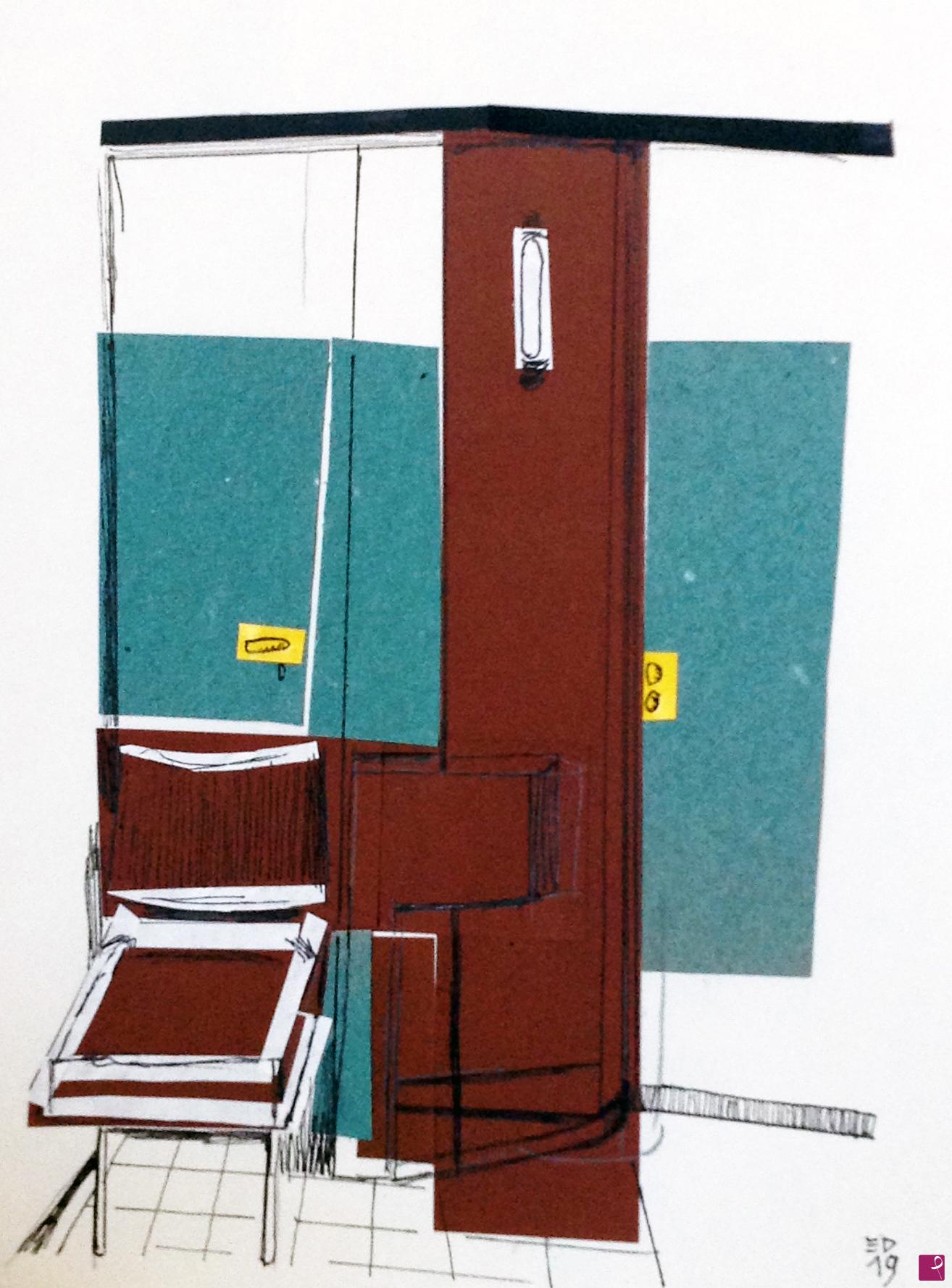 quadri in vendita online - 461. - Interno (interior), 2019