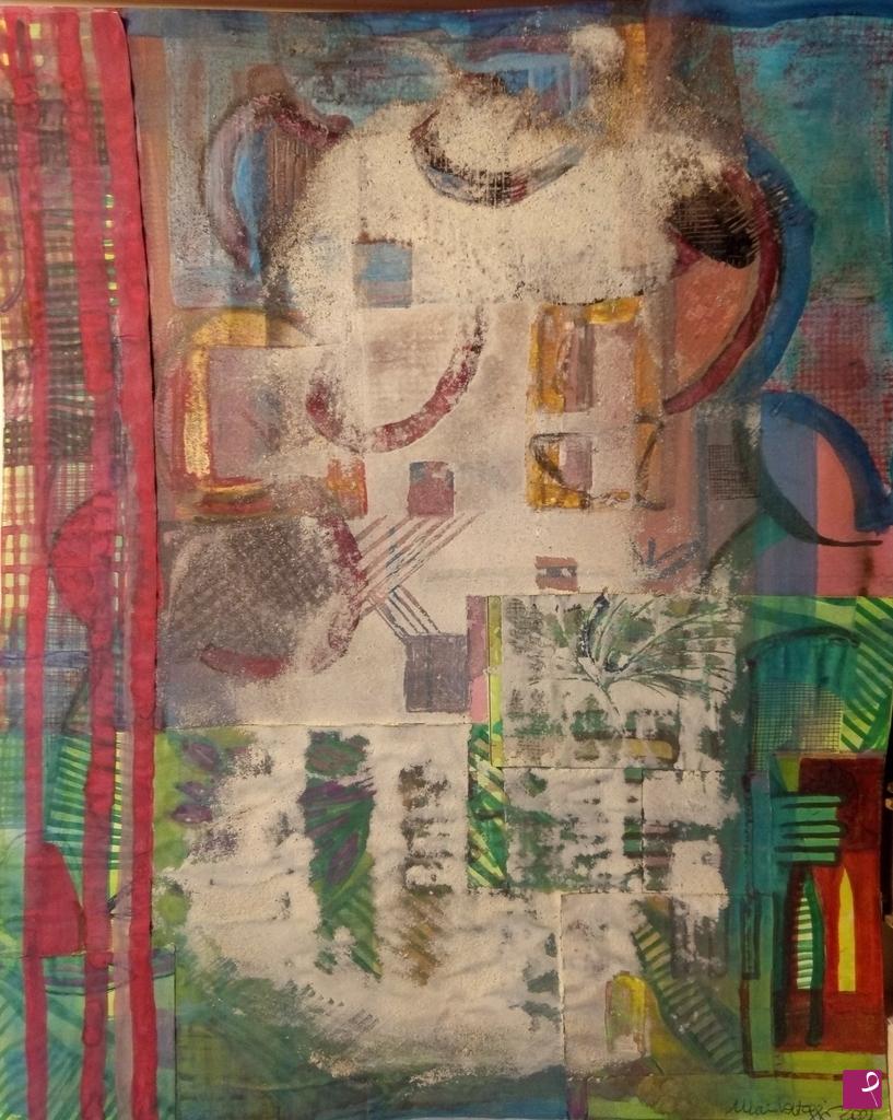 quadri in vendita online - A look at Jericho with the eyes of Rahab