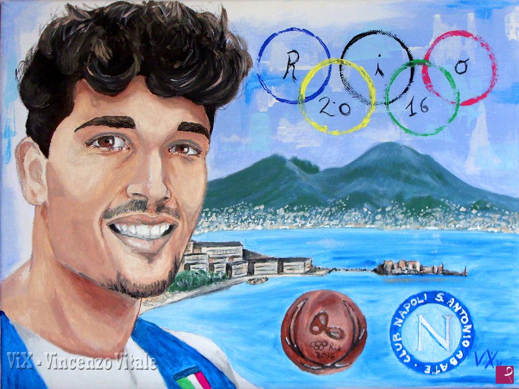quadri in vendita online - Abagnale G Champion in Rio 2016 #1