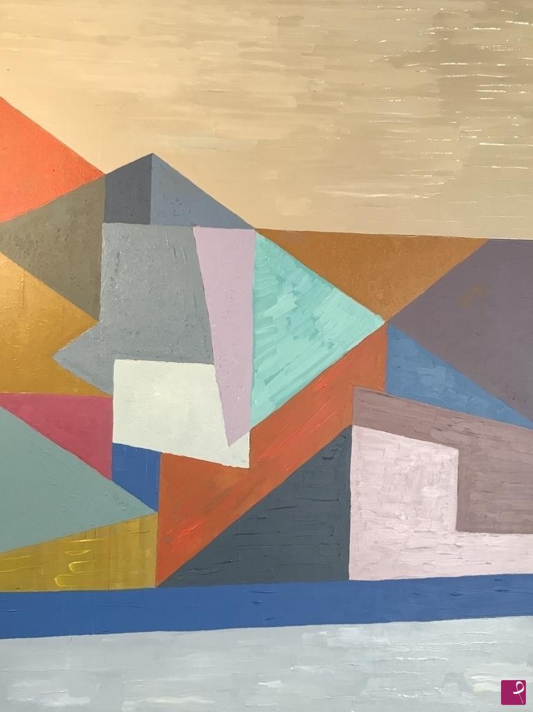 quadri in vendita online - ACCOSTAMENTI DI GEOMETRIE E COLORI