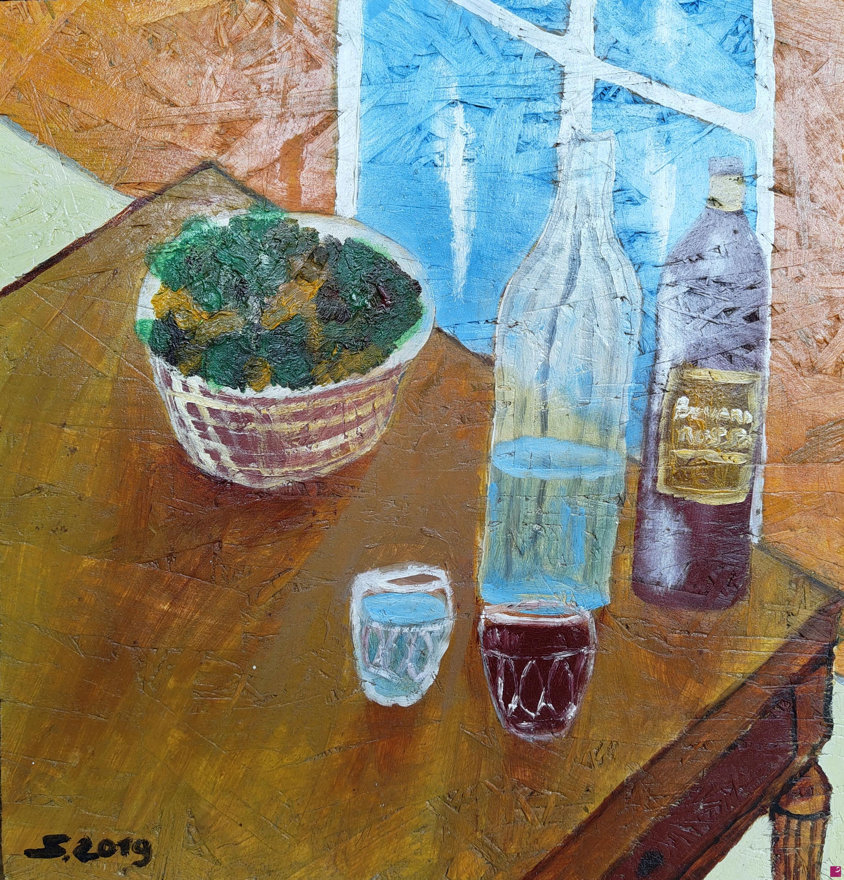 quadri in vendita online - Acqua e vino