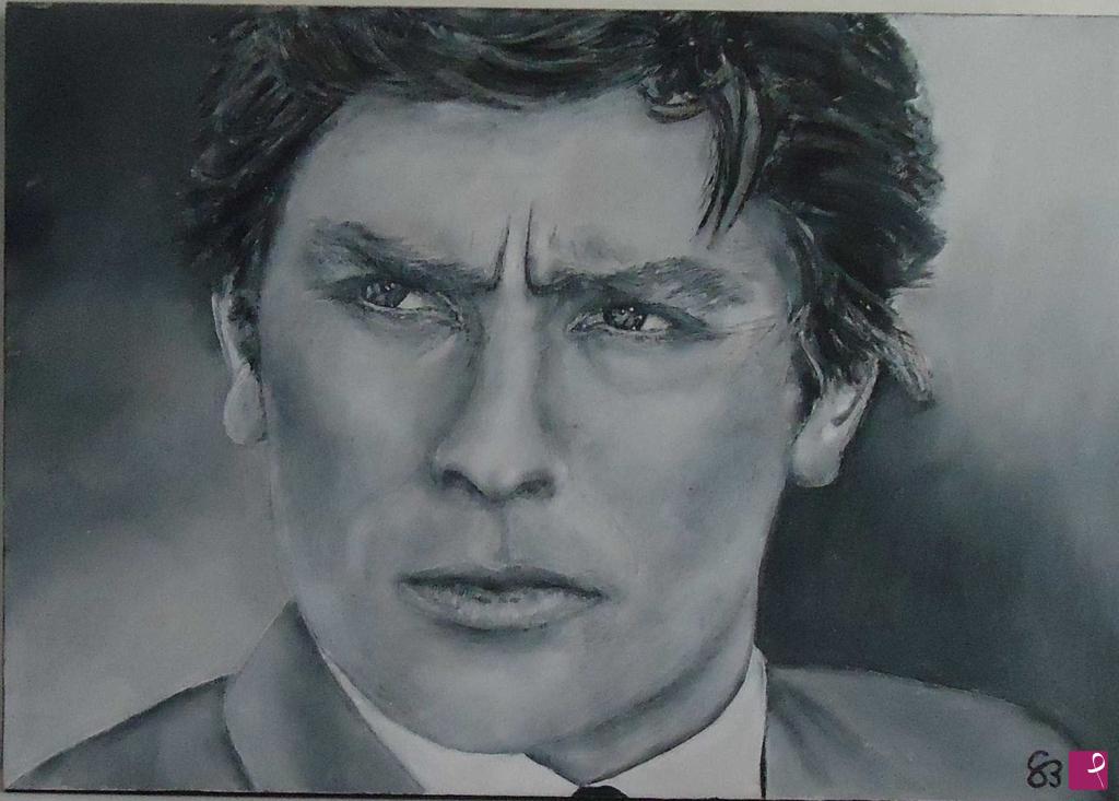 quadri in vendita online - Alain Delon