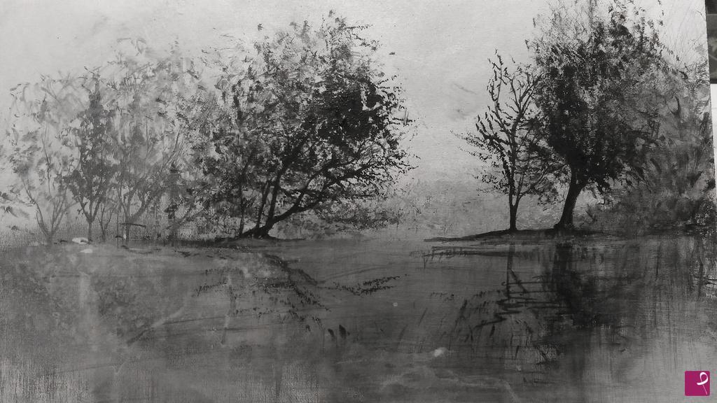 quadri in vendita online - Alberi