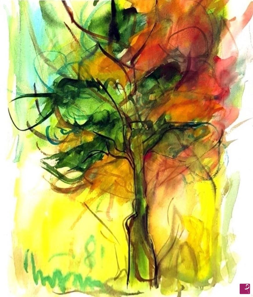 quadri in vendita online - Albero