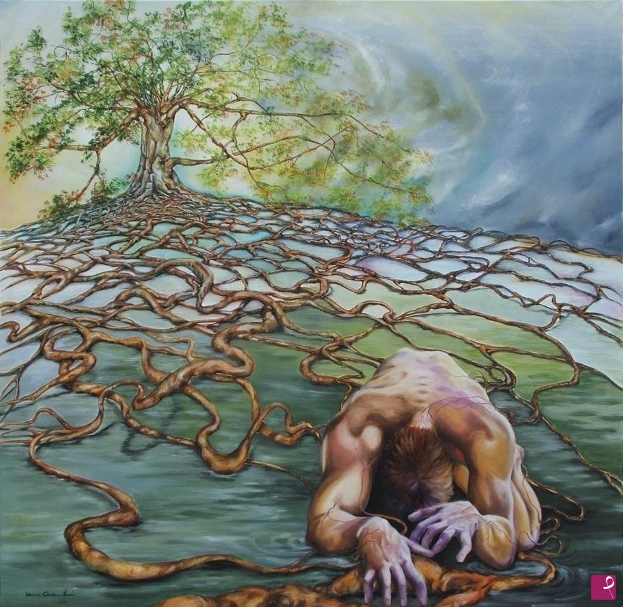 quadri in vendita online - Albero della vita N1