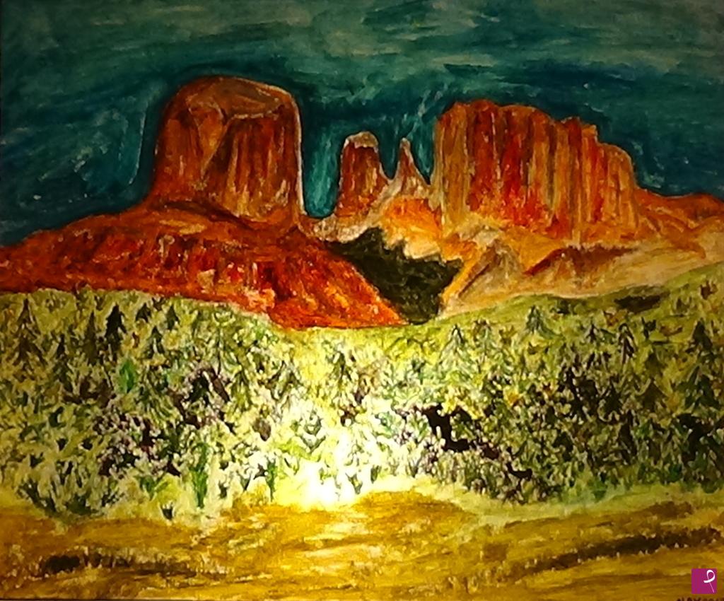 quadri in vendita online - ALBY MILANO - GRAND CANYON
