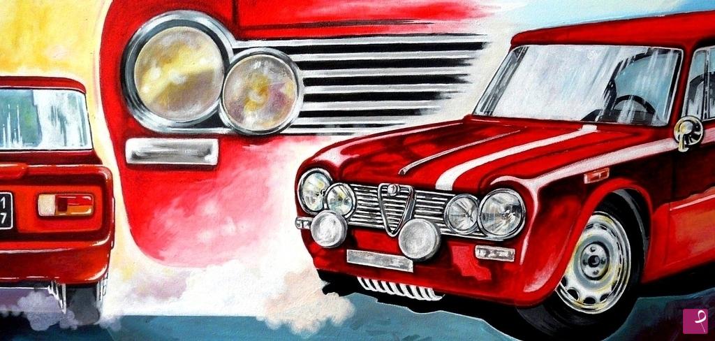 quadri in vendita online - ALFA ROMEO GIULIA  GTA 