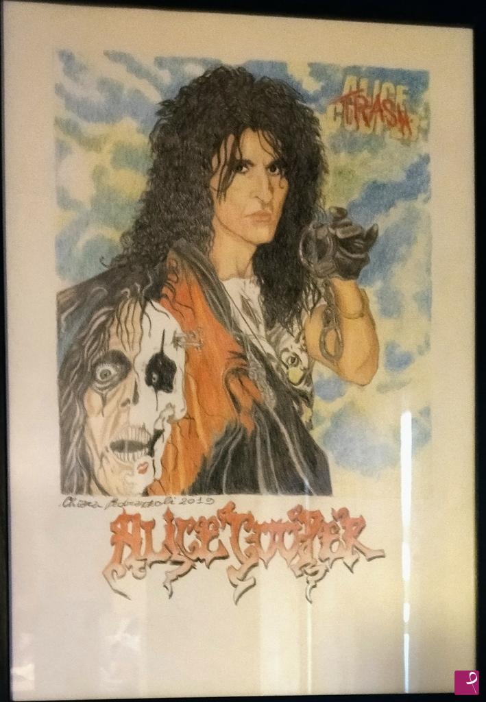 quadri in vendita online - Alice Cooper.