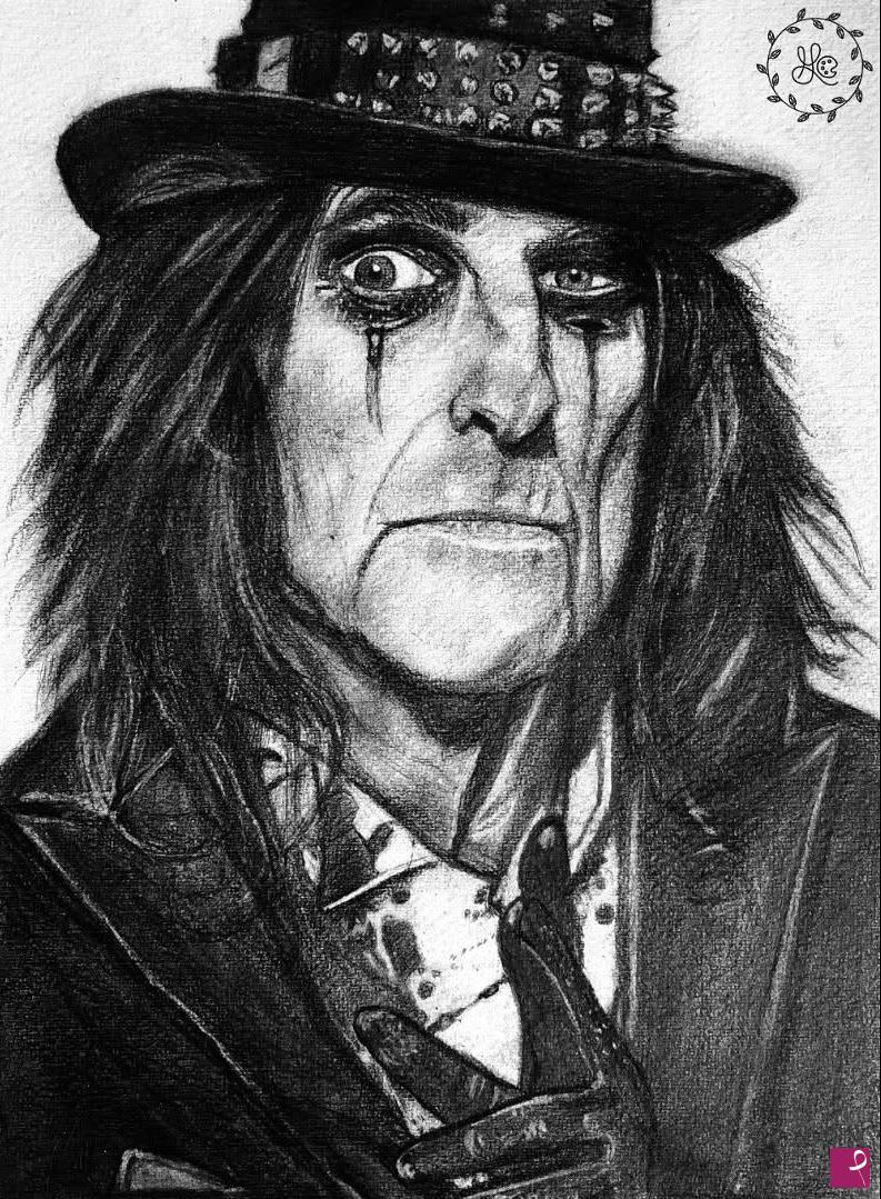 quadri in vendita online - Alice Cooper