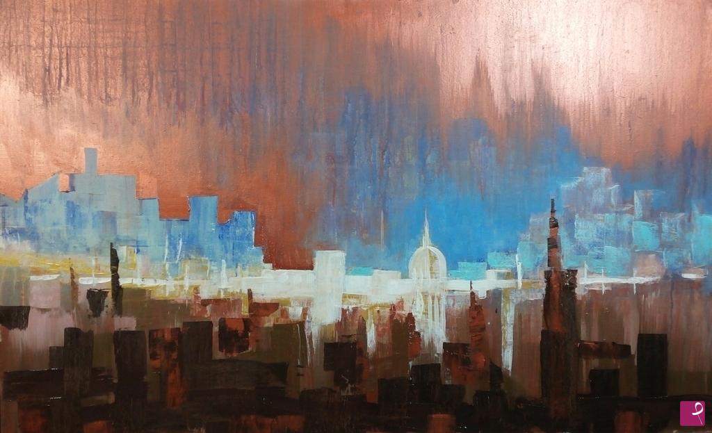 quadri in vendita online - All'imbrunire