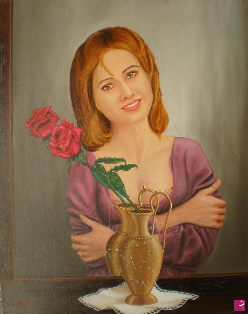 quadri in vendita online - Allo specchio