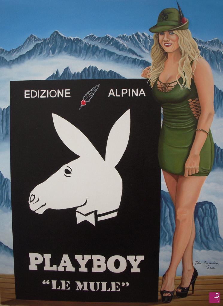 quadri in vendita online - Alpina Edizione Playboy
