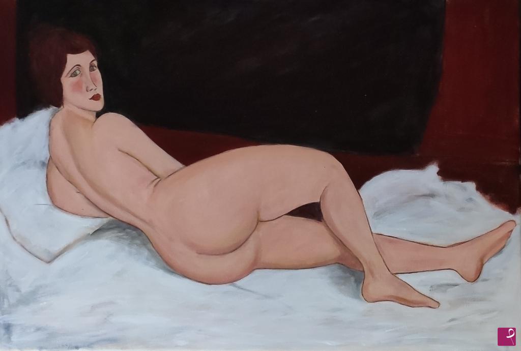 quadri in vendita online -  Amedeo Modigliani - Nudo di donna