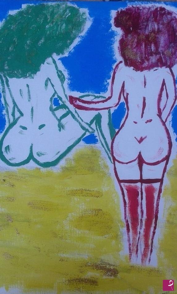 quadri in vendita online - Amiche