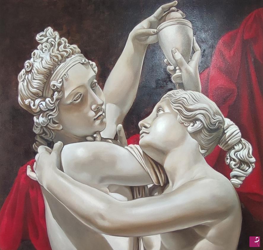 quadri in vendita online - Amore e Psiche