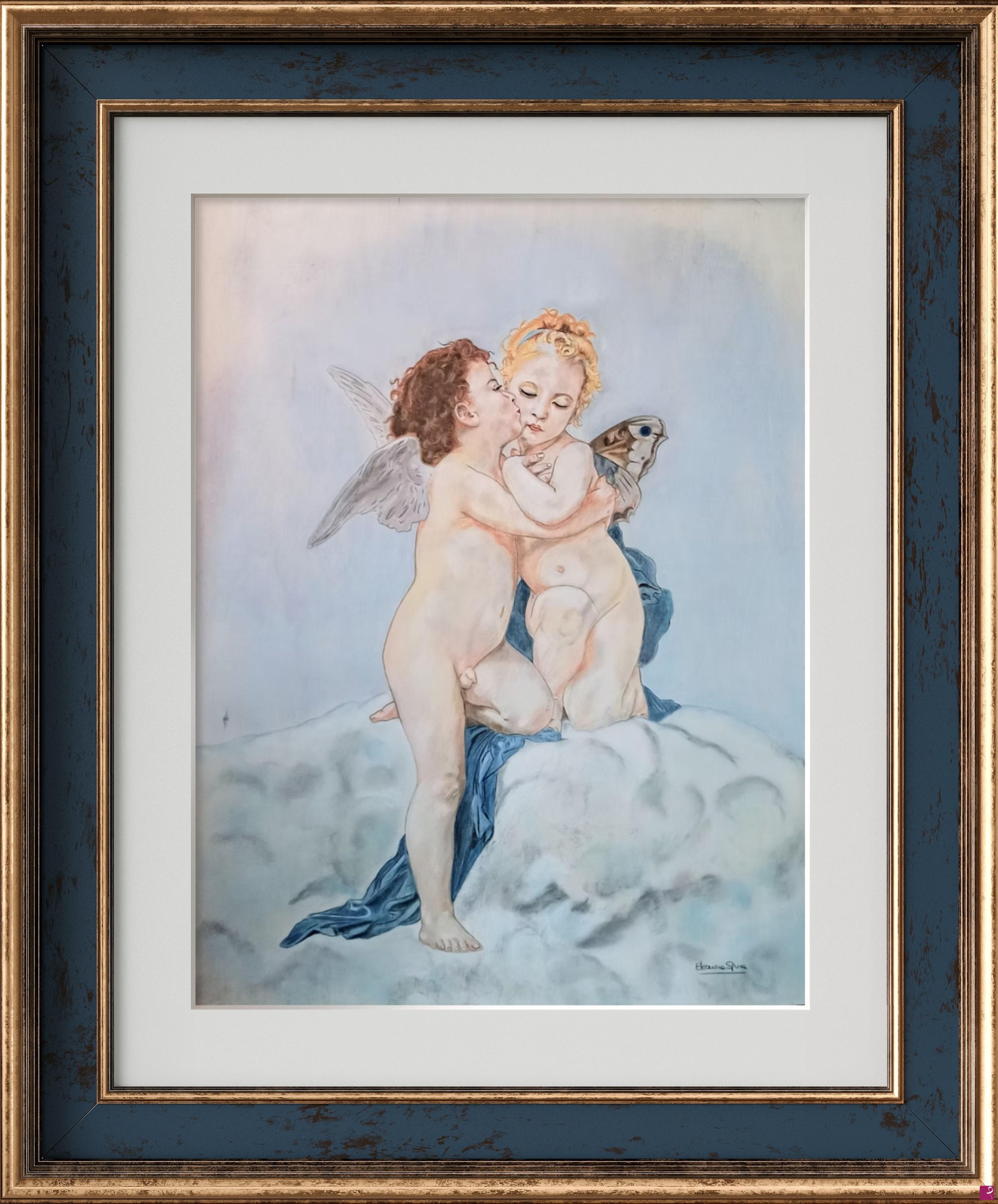 quadri in vendita online - AMORE E PSICHE BAMBINI 
