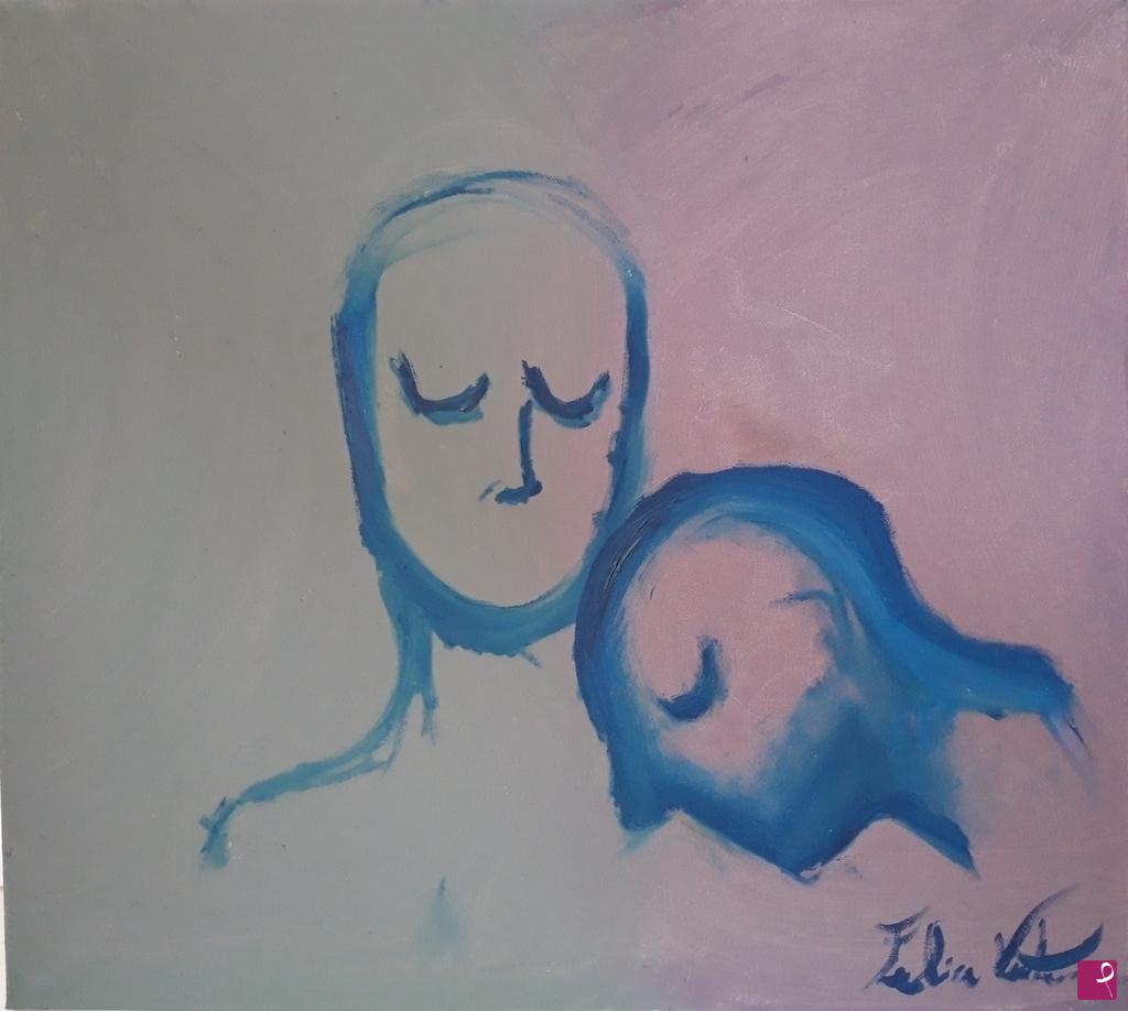 quadri in vendita online - Amore nel silenzio