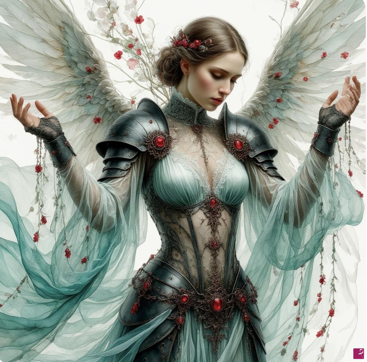 quadri in vendita online - Angel warrior 