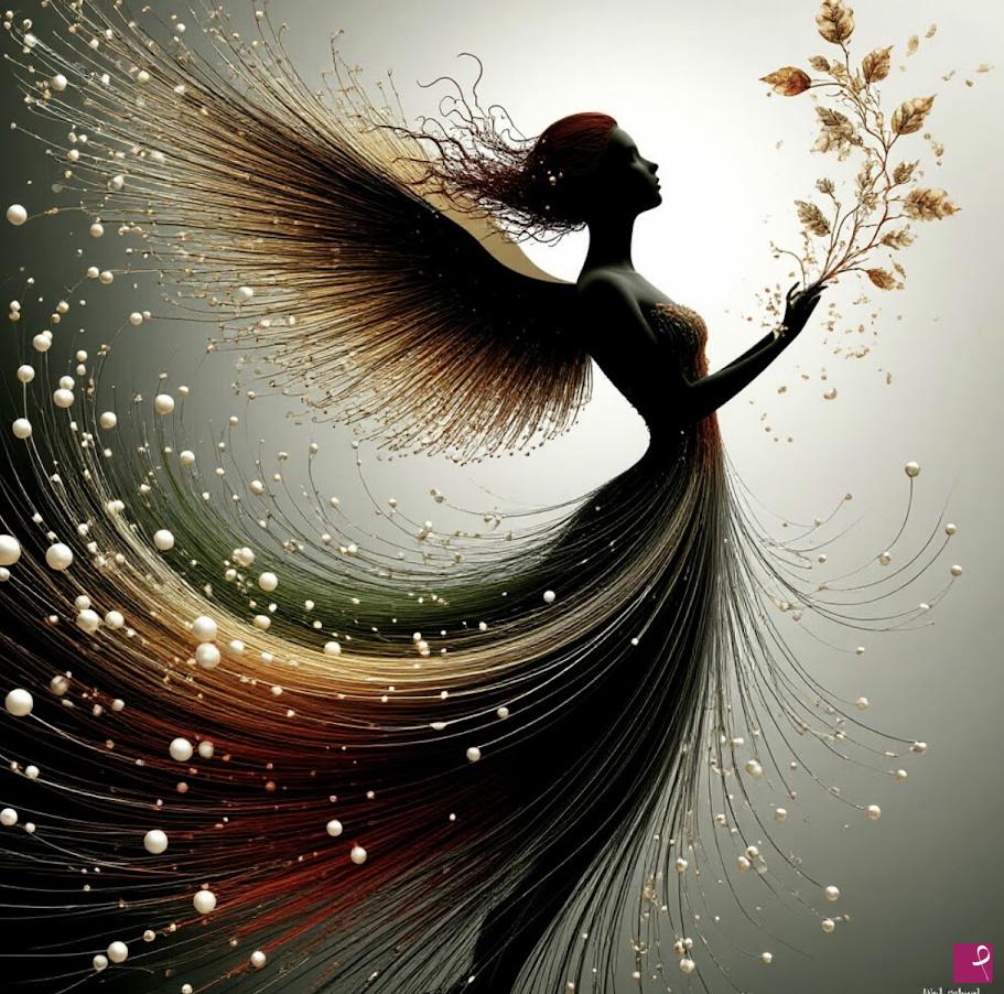 quadri in vendita online - Angel with a branch