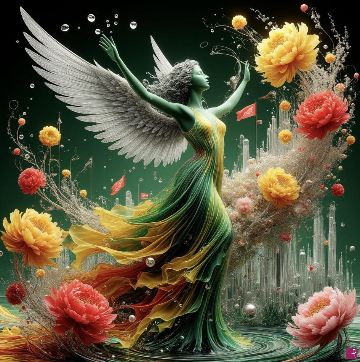 quadri in vendita online - Angel's Strength