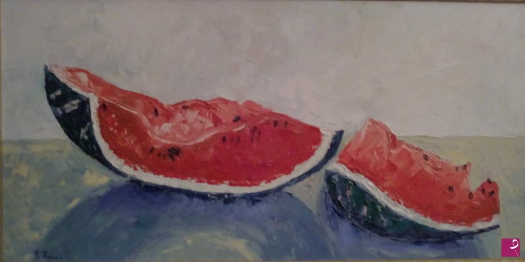 quadri in vendita online - Anguria,monumento alla frutta 