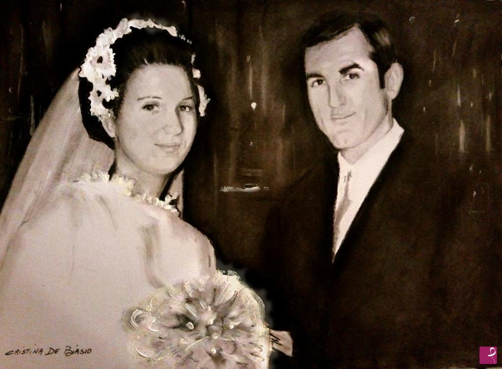 quadri in vendita online - anniversario  matrimonio