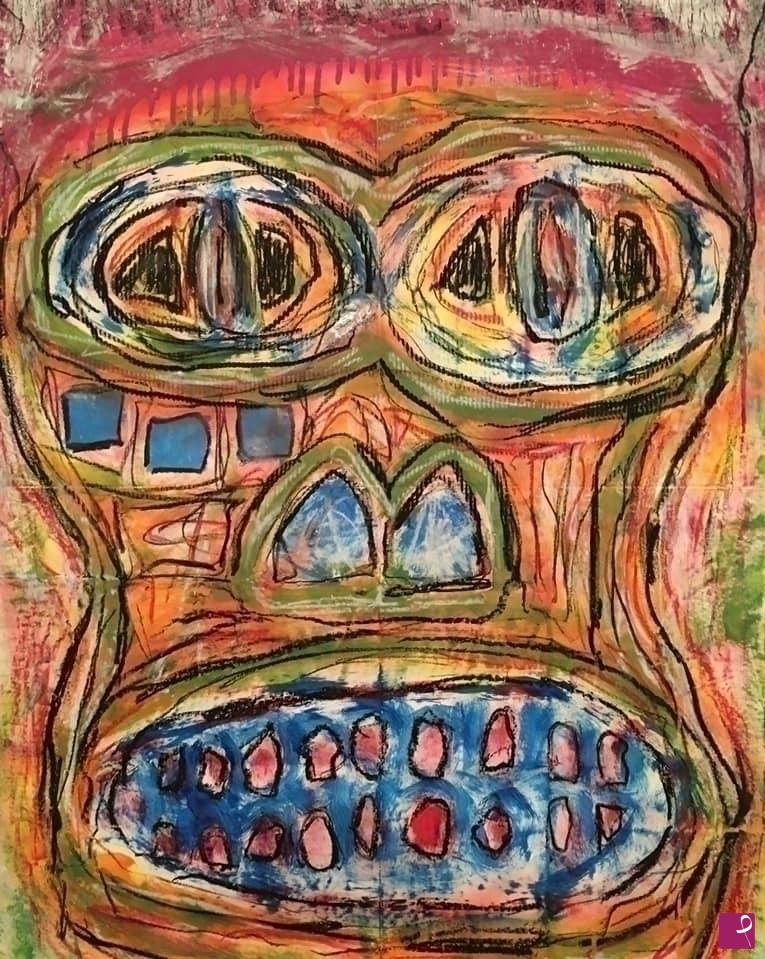 quadri in vendita online - “anonymous portrait 3”