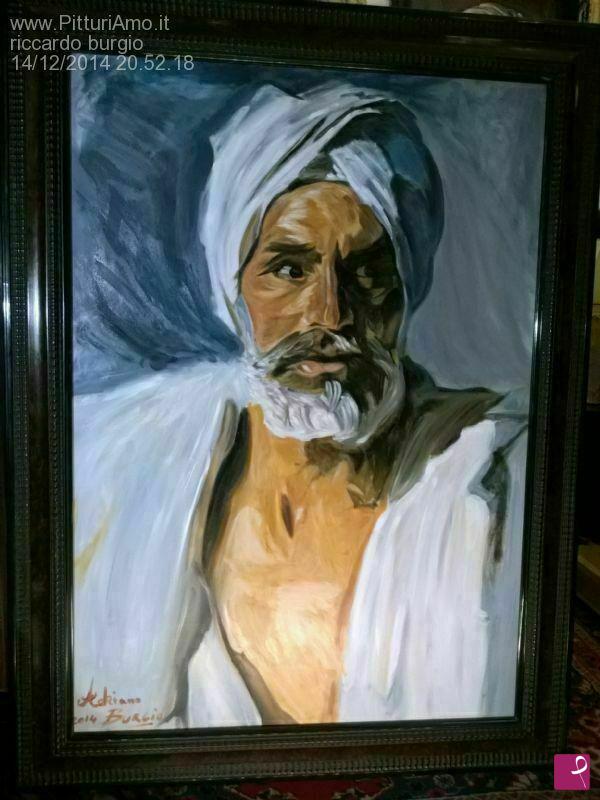 quadri in vendita online - arabian man sargent