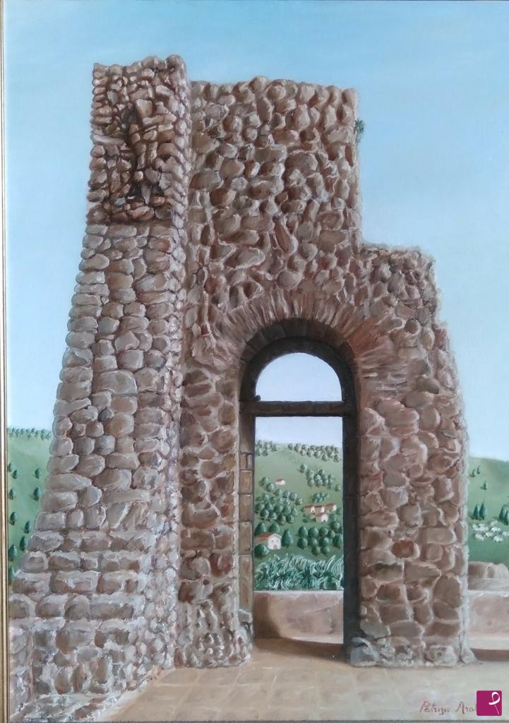 quadri in vendita online - "Arco del castello"