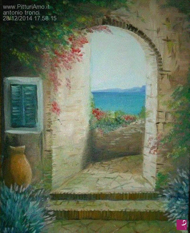 quadri in vendita online - arco sul mare