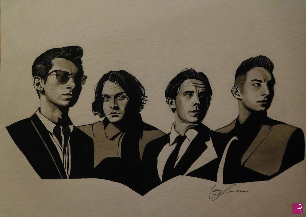 quadri in vendita online - Arctic Monkeys