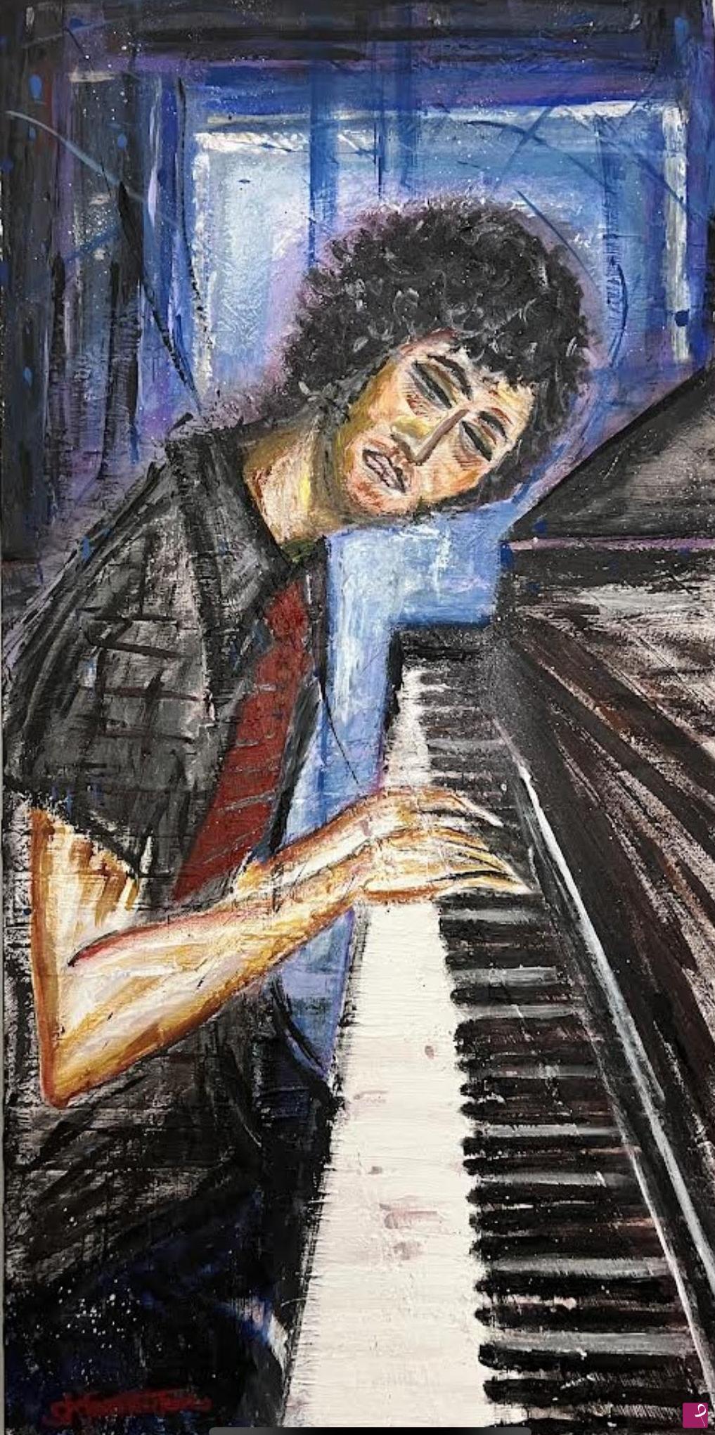 quadri in vendita online - ascolto piano