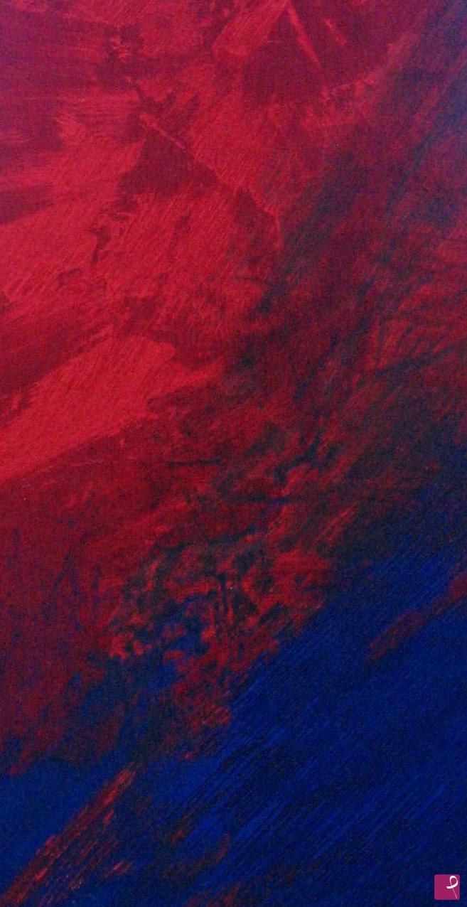quadri in vendita online - Astratto rosso e blu 2007