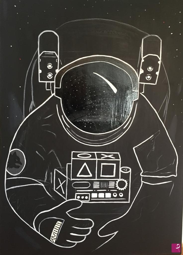 quadri in vendita online - astronauta