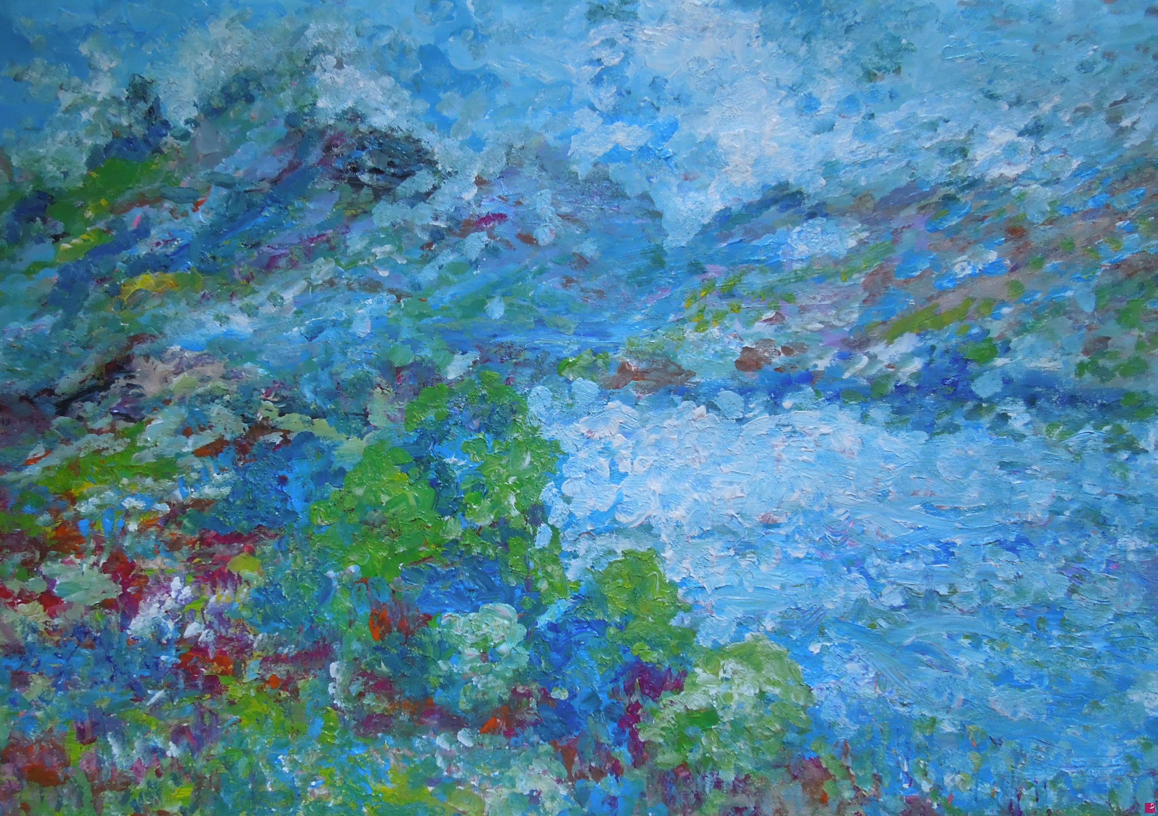 quadri in vendita online - Atmospheric nordic landscape - 644