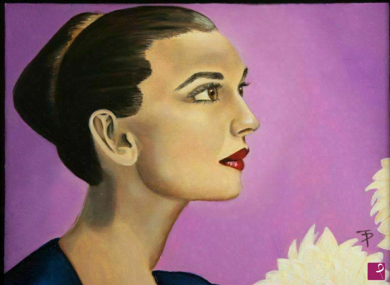 quadri in vendita online - Audrey Hepburn
