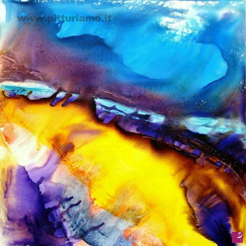 quadri in vendita online - Aurora borealis