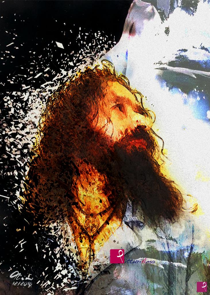 quadri in vendita online - Autoritratto artistico profilo