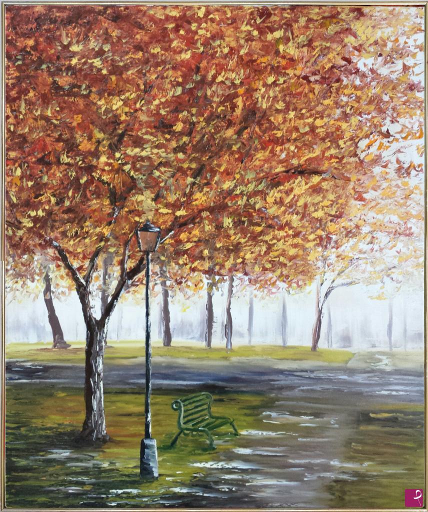 quadri in vendita online - autumn in Central Park #02