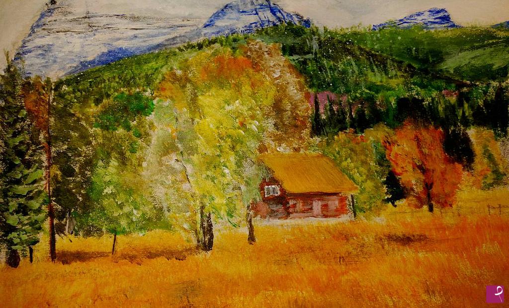 quadri in vendita online - Autumn in the wild