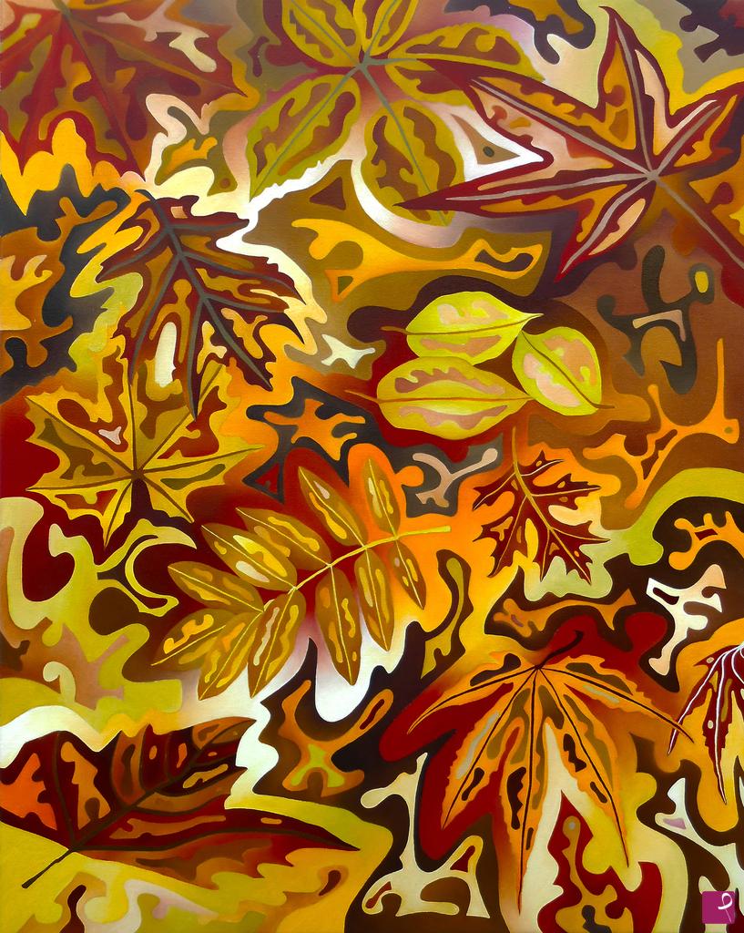 quadri in vendita online - Autumn Leaves