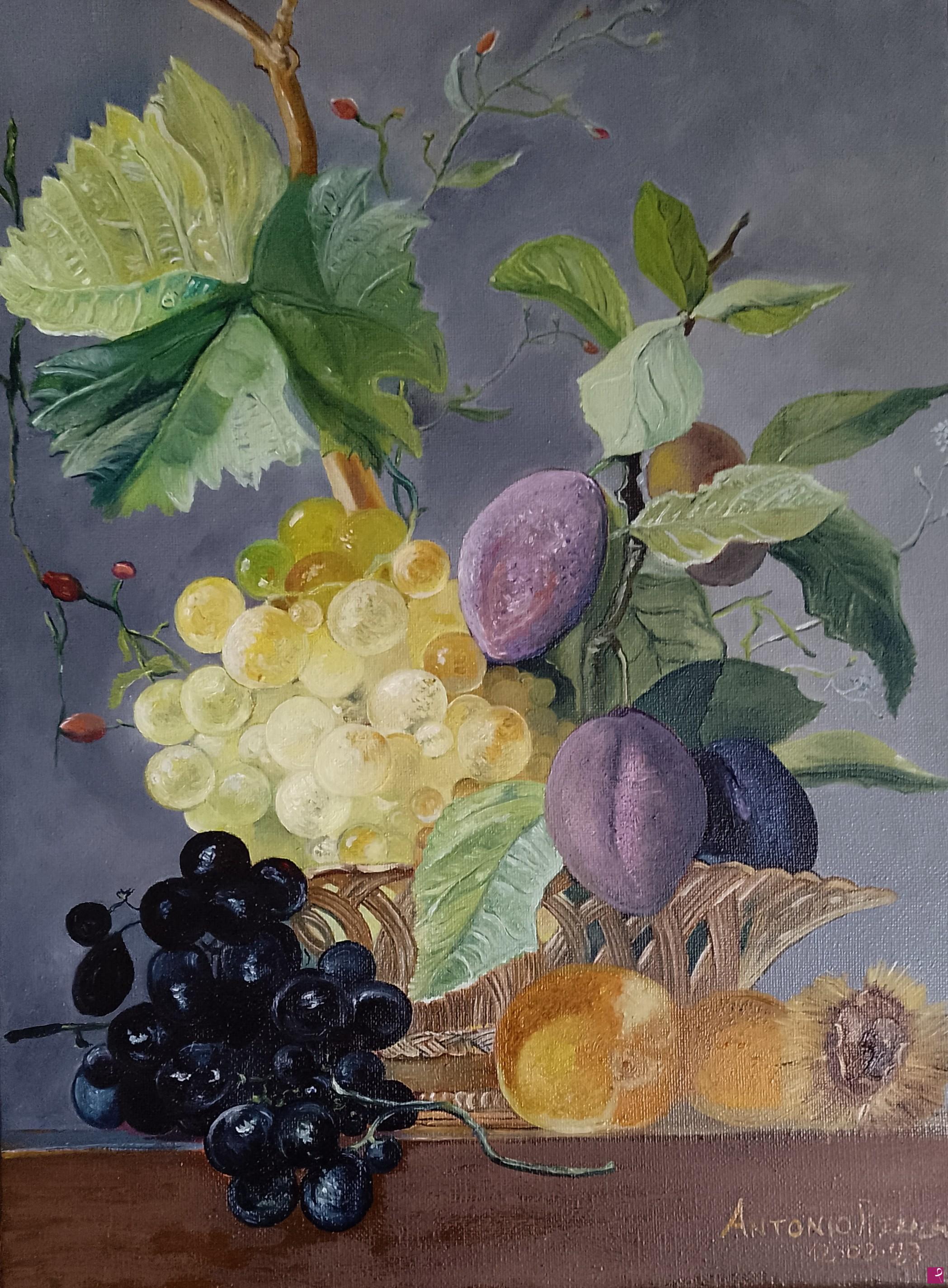quadri in vendita online - "Autunno" (1645-G.J.J. van Os)  olio su tela 30*40