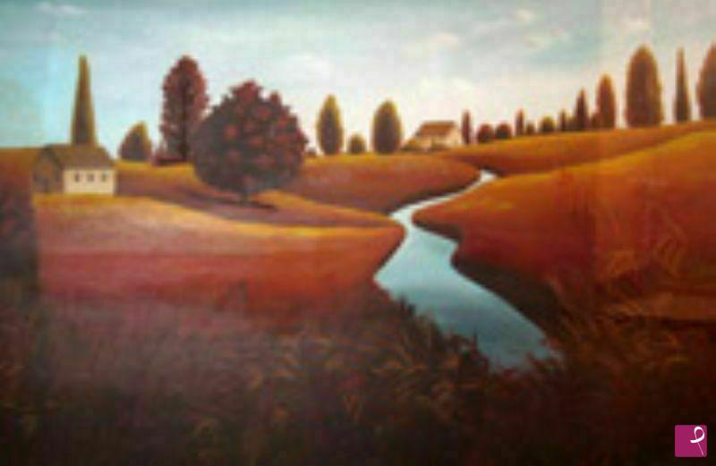 quadri in vendita online - Autunno in farnham