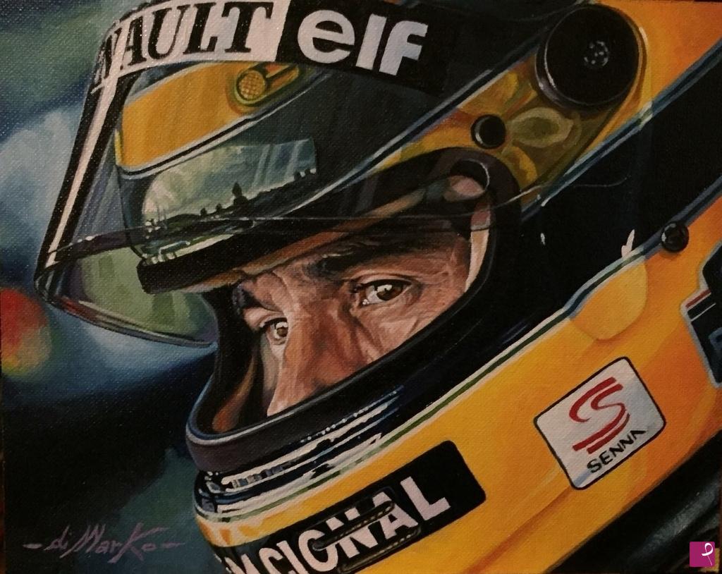 quadri in vendita online - AYRTON 01/05/1994