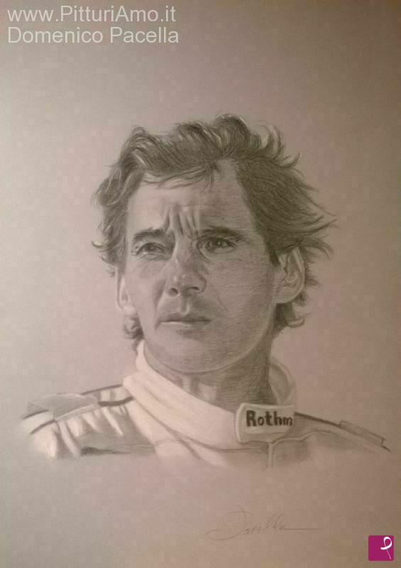quadri in vendita online - Ayrton Senna